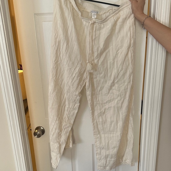 Robin Piccone Men's Light Cream Pants - Picture 1 of 2